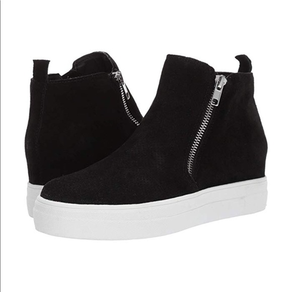 Steve Madden Wedgie High Top Platform Sneaker NWOT - Picture 1 of 8